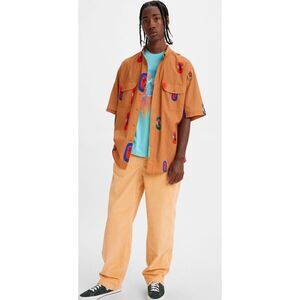 LEVI SKATEBOARD QUICK RELEASE PANT APRICOT‎ CREAM APRICOT CREAM MENS SIZE M NEW